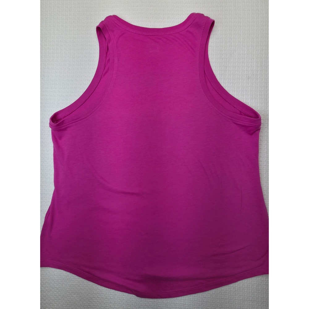 Nike Tank Top Women Large Pink Just Do It Graphic Sleeveless Activewear - Picture 6 of 7